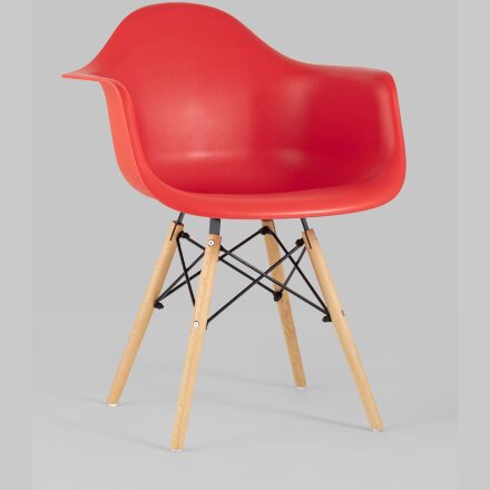 Стул Eames DAW красный 