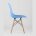 Стул Eames Style DSW голубой (разборный каркас) 