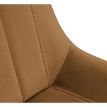 Барный стул SHT-ST37/S80-1 горчичный / темный орех / черный