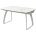 Стол LUGO 140 GLOSS STATUARIO WHITE SINTERED STONE/ WHITE М-City 