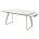 Стол LUGO 140 GLOSS STATUARIO WHITE SINTERED STONE/ WHITE М-City 