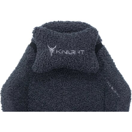 Геймерское кресло Бюрократ компьютерное игровое Knight T1 синий экомех с подголов. крестовина металл 