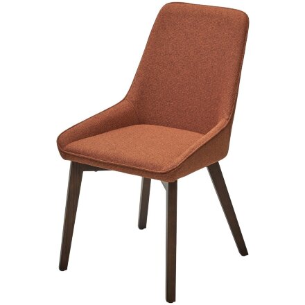 Стул CRISTIAN Orange Barrel-54, ткань / орех, ®DISAUR 