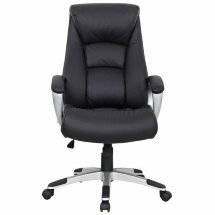 Кресло офисное BRABIX &quot;Grand EX-500&quot;, натуральная кожа, черное, 530861