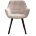 Стул DikLine 252 М поворотный, B03 BEIGE, ножки черные 