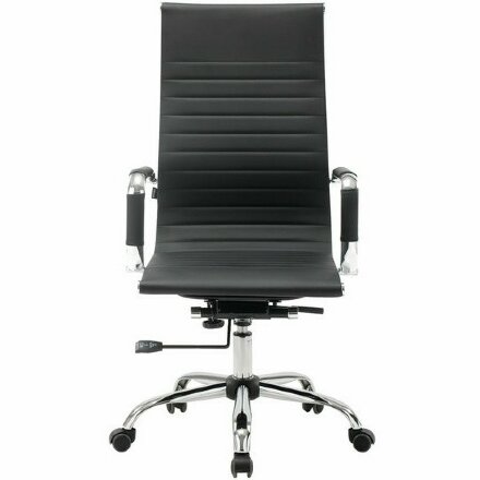 Кресло офисное BRABIX &quot;Energy EX-509&quot;, экокожа, хром, черное, 530862 Черный