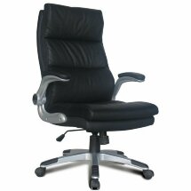 Кресло офисное BRABIX &quot;Fregat EX-510&quot;, рециклированная кожа, черное, 530863