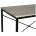 Стол на металлокаркасе BRABIX &quot;LOFT CD-005&quot;, 1200х520х1200 мм, 3 полки, цвет дуб антик, 641222 