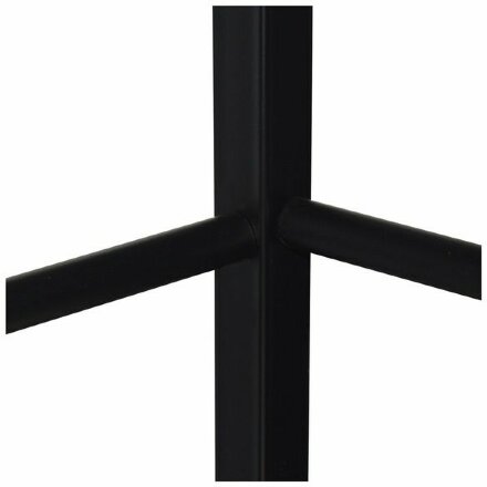 Стол на металлокаркасе BRABIX &quot;LOFT CD-005&quot;, 1200х520х1200 мм, 3 полки, цвет дуб антик, 641222 