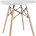 Стол Eames DSW D90 