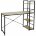 Стол на металлокаркасе BRABIX &quot;LOFT CD-005&quot;,1200х520х1200 мм, 3 полки, цвет дуб натуральный, 641223 