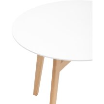 Стол обеденный Target Circle 90*90 белый