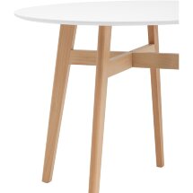 Стол обеденный Target Circle 90*90 белый