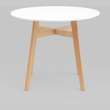 Стол обеденный Target Circle 90*90 белый