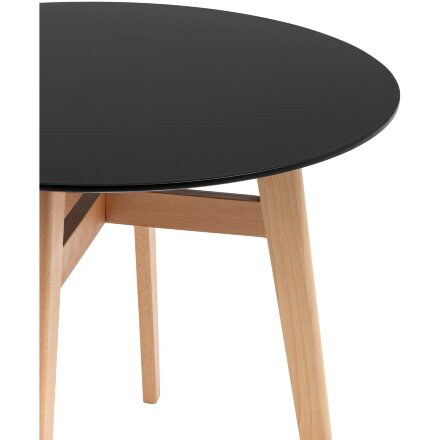 Стол обеденный Target Circle 90*90 черный 