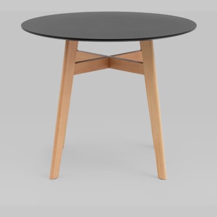 Стол обеденный Target Circle 90*90 черный 