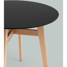 Стол обеденный Target Circle 90*90 черный