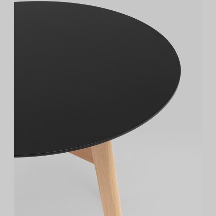 Стол обеденный Target Circle 90*90 черный 