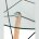 Стол Eames DSW D80 стеклянный 