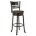 Барный стул Salon cappuccino / black 