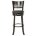 Барный стул Salon cappuccino / black 