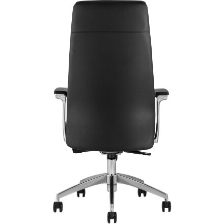 Компьютерное кресло TopChairs для руководителя TopChairs Armor офисное черное обивка экокожа крестовина металл 