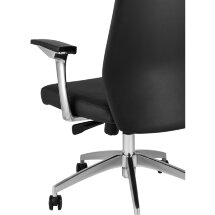 Компьютерное кресло TopChairs для руководителя TopChairs Armor офисное черное обивка экокожа крестовина металл