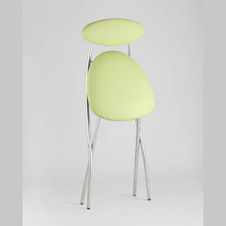 Стул складной Stool Group М8-01 Компакт фисташка металлический каркас, кожа PVC 