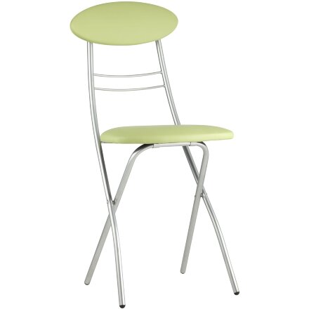 Стул складной Stool Group М8-01 Компакт фисташка металлический каркас, кожа PVC 