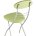 Стул складной Stool Group М8-01 Компакт фисташка металлический каркас, кожа PVC 