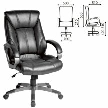 Кресло офисное BRABIX &quot;Maestro EX-506&quot;, экокожа, черное, 530877