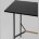 Стол барный Knobb 120*60 черный 