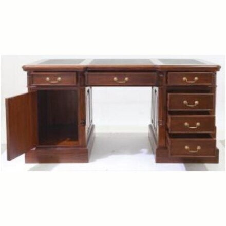 Стол двухтумбовый BPD 160 dark brown 