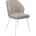 Стул DikLine 222 B03 BEIGE, ножки белые 
