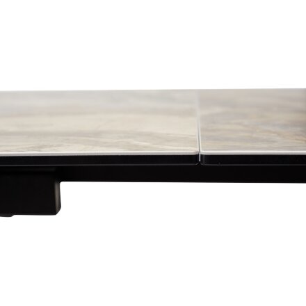 Стол IVAR 180 MARBLES KL-80 Серый мрамор, итальянская керамика, ®DISAUR 
