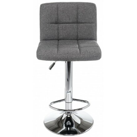 Барный стул Paskal grey fabric 