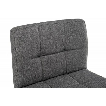 Барный стул Paskal grey fabric 