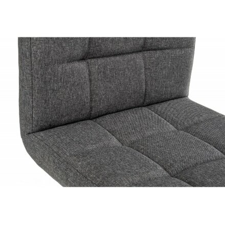Барный стул Paskal grey fabric 