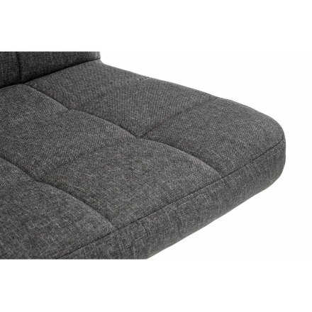 Барный стул Paskal grey fabric 