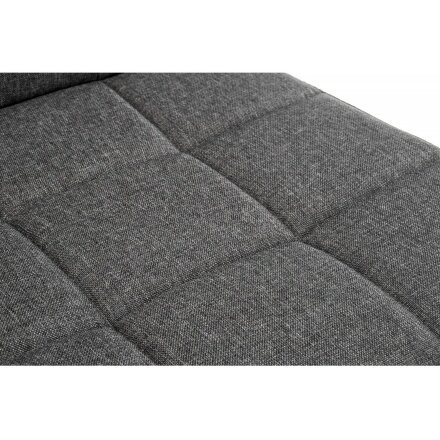 Барный стул Paskal grey fabric 
