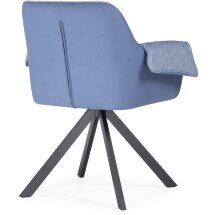 Стул на металлокаркасе Каита neptun 35 / flex 754 / черный