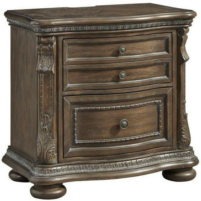 ТУМБА ПРИКРОВАТНАЯ CHARMOND B803-92W9 2 ЯЩИКА Коричневый ТУМБА ПРИКРОВАТНАЯ CHARMOND B803-92W9 2 ЯЩИКА Коричневый