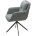 Стул MEADOW 360 град. поворот. Зеленый Lake-352, ткань / черный каркас / Товарный знак DISAUR 