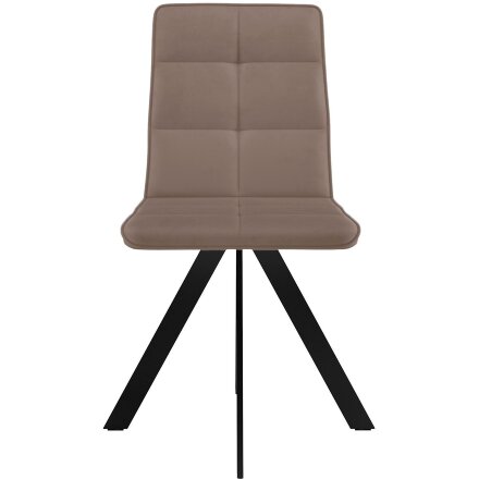 Стул DikLine 230 поворотный B5 LATTE, ножки черные 