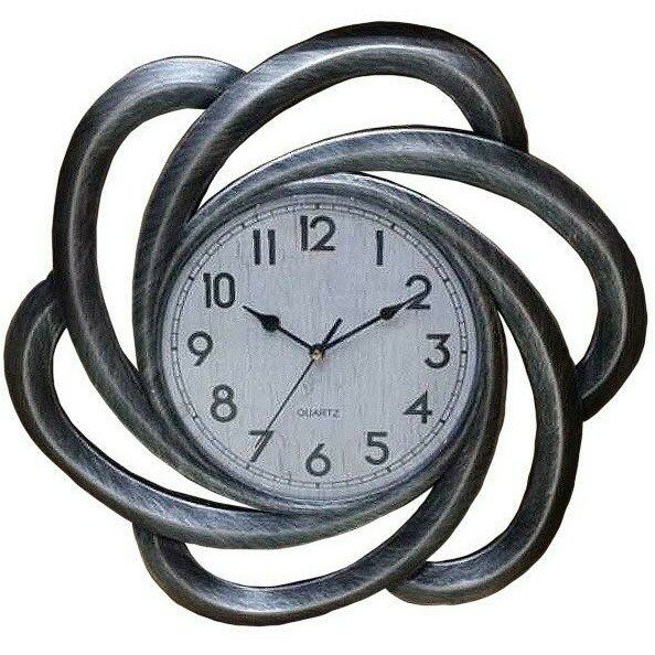 Часы настенные HOME DECOR 2925 СЕРЕБРО Серебристый Часы настенные HOME DECOR 2925 СЕРЕБРО Серебристый