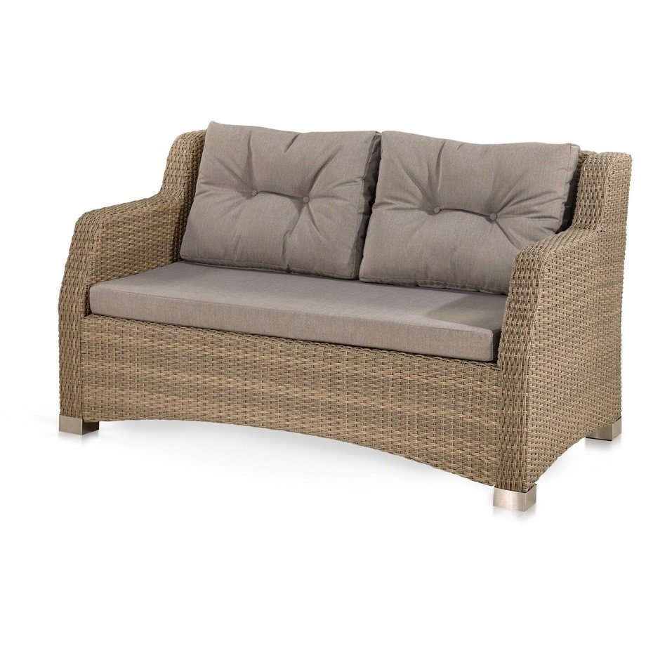 Плетеный диван S51B-W65 Light Brown Плетеный диван S51B-W65 Light Brown