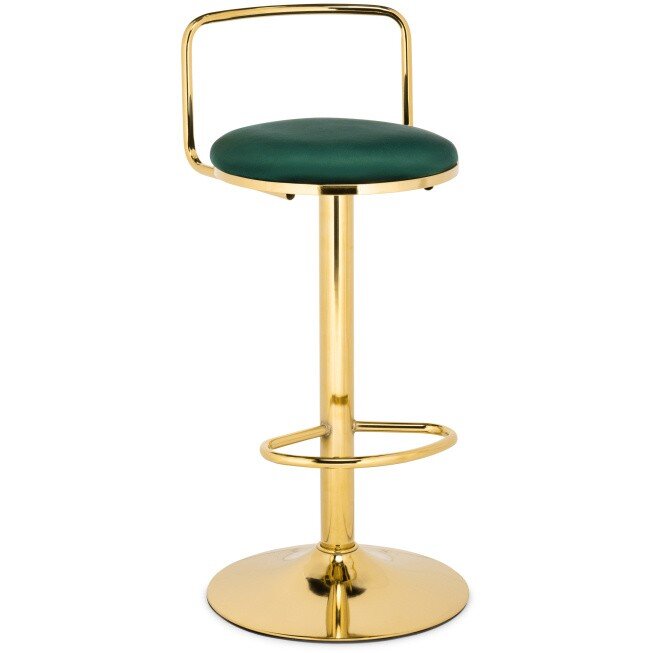 Барный стул Lusia green / gold Барный стул Lusia green / gold