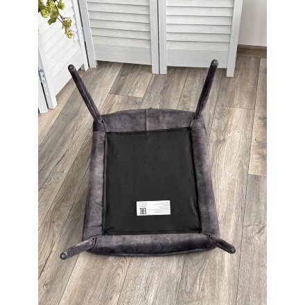 Стул SONDRIO Grey Color-32, велюр / каркас в &quot;чулках&quot;, ®DISAUR 
