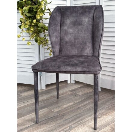 Стул SONDRIO Grey Color-32, велюр / каркас в &quot;чулках&quot;, ®DISAUR 