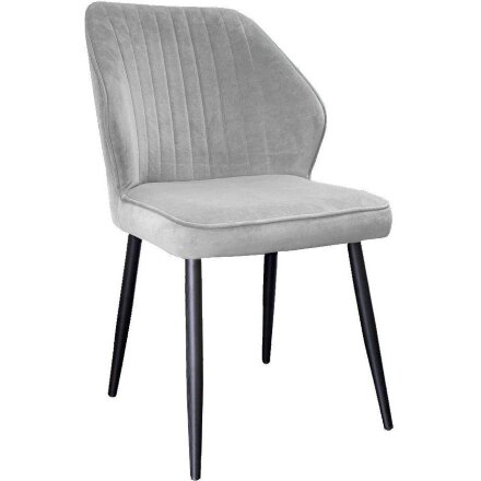 Стул DikLine 222 B22 GREY, ножки черные 